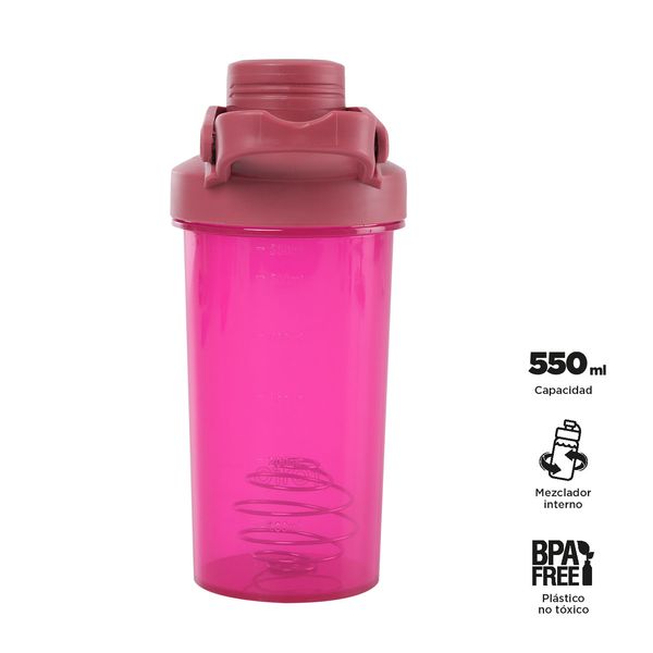 Botilito Plástico Bitlo 550 Ml Rosado