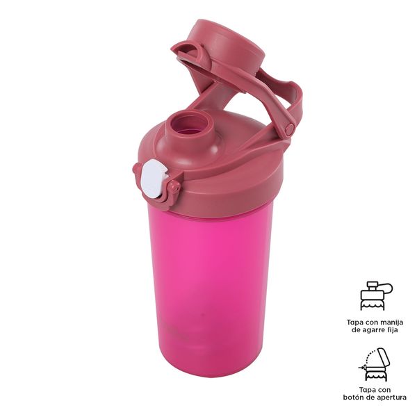 Botilito Plástico Bitlo 550 Ml Rosado