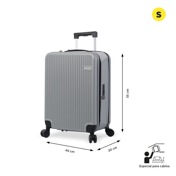 Maleta plegable de Cabina Minimize 1015 Kg Gris