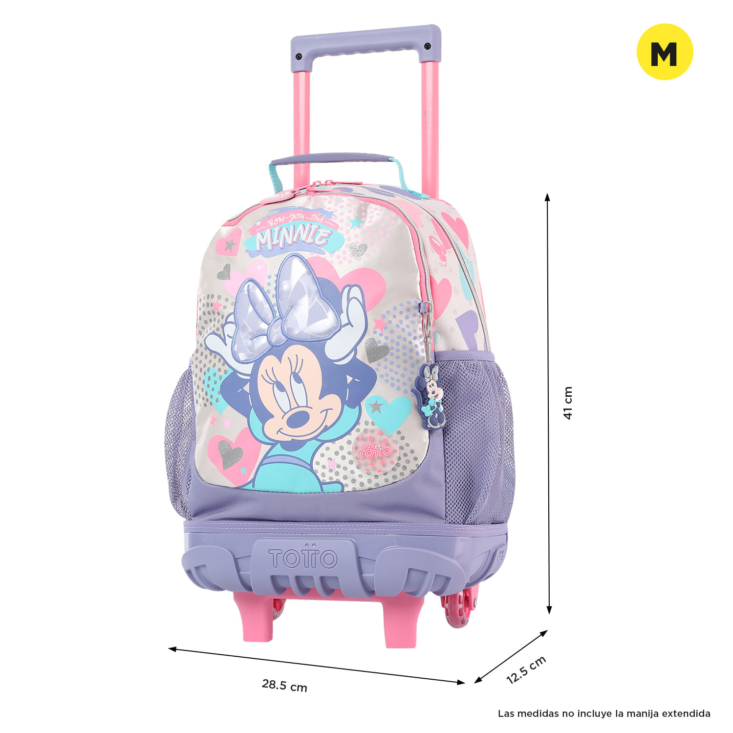 Bolsos totto orders para niñas con ruedas