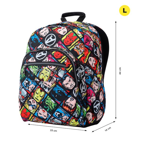 Morral Para Hombre Avengers 60 Anos Negro