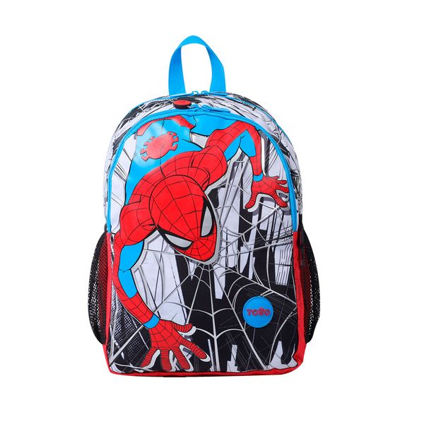 Morral Spiderman City M Blanco