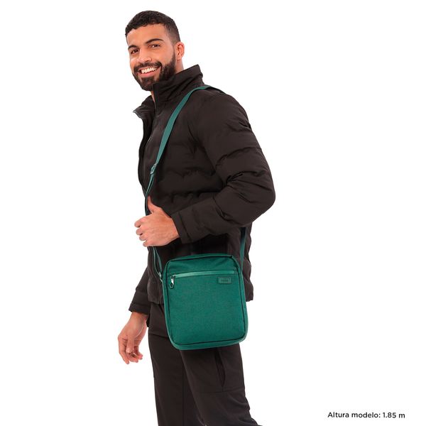 Bolso Manos Libres Hombre P Tablet Pastizal Pequeno Verde