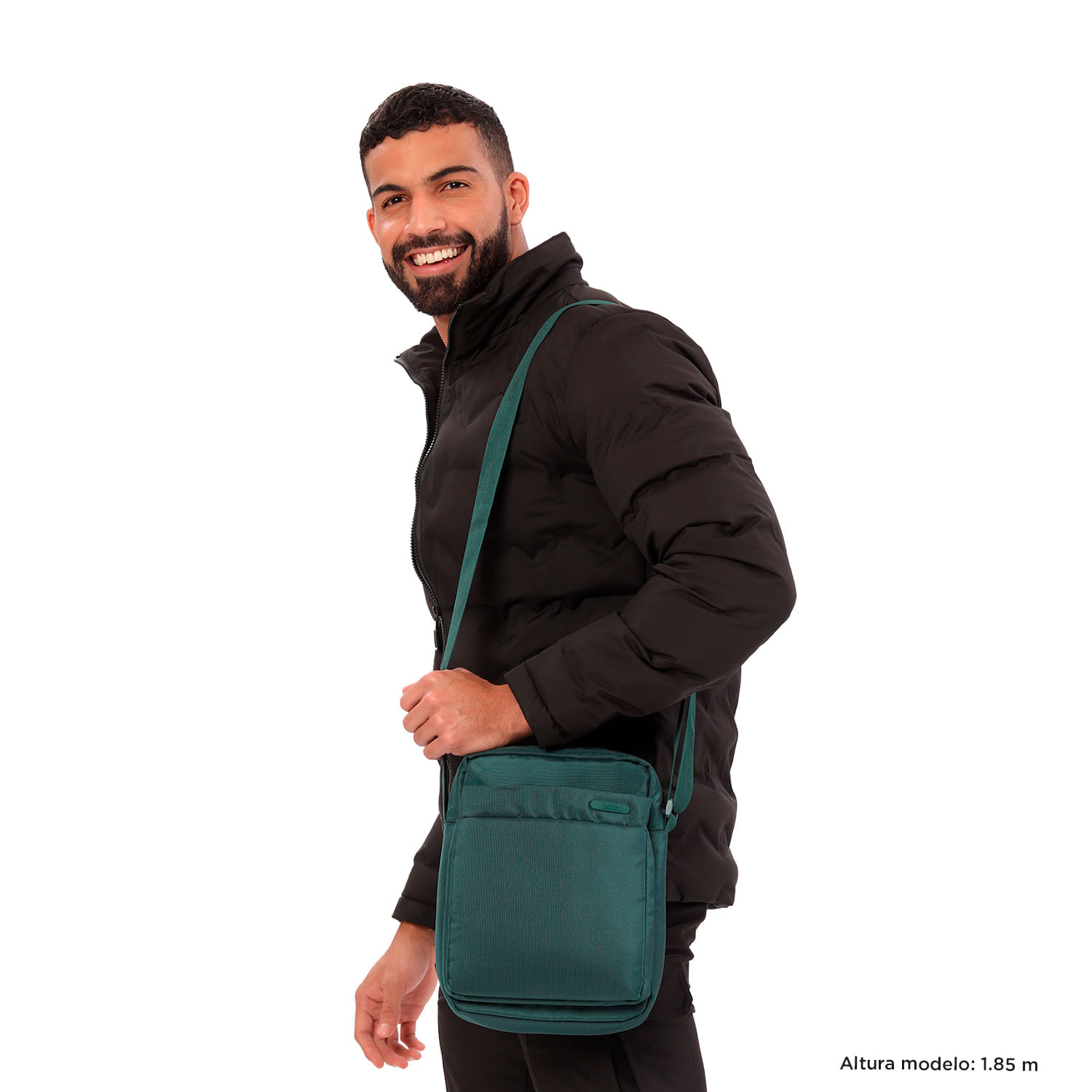 Bolso pequeno hombre Wyvi verde S Totto Totto