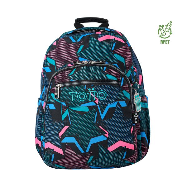 Morral Mujer Acuarela Escolar Negro