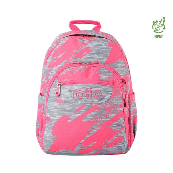 Morral Mujer Acuarela Escolar Rosado