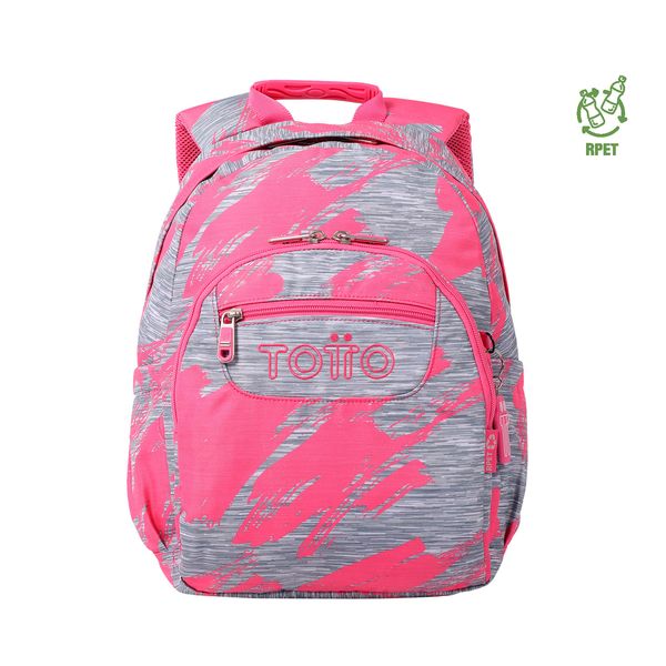 Morral Para Mujer Juvenil Porta PC 13 Gommas Rosado