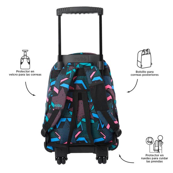 Morral Mujer Rue Bomper Renglon Negro