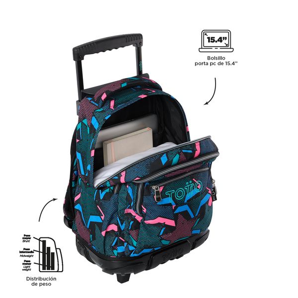 Morral Mujer Rue Bomper Renglon Negro