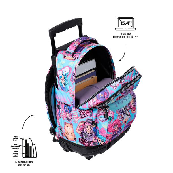 Morral Mujer Rue Bomper Renglon Azul