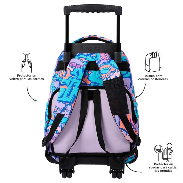 Morral Mujer Rue Bomper Renglon Azul