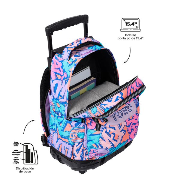 Morral Mujer Rue Bomper Renglon Azul