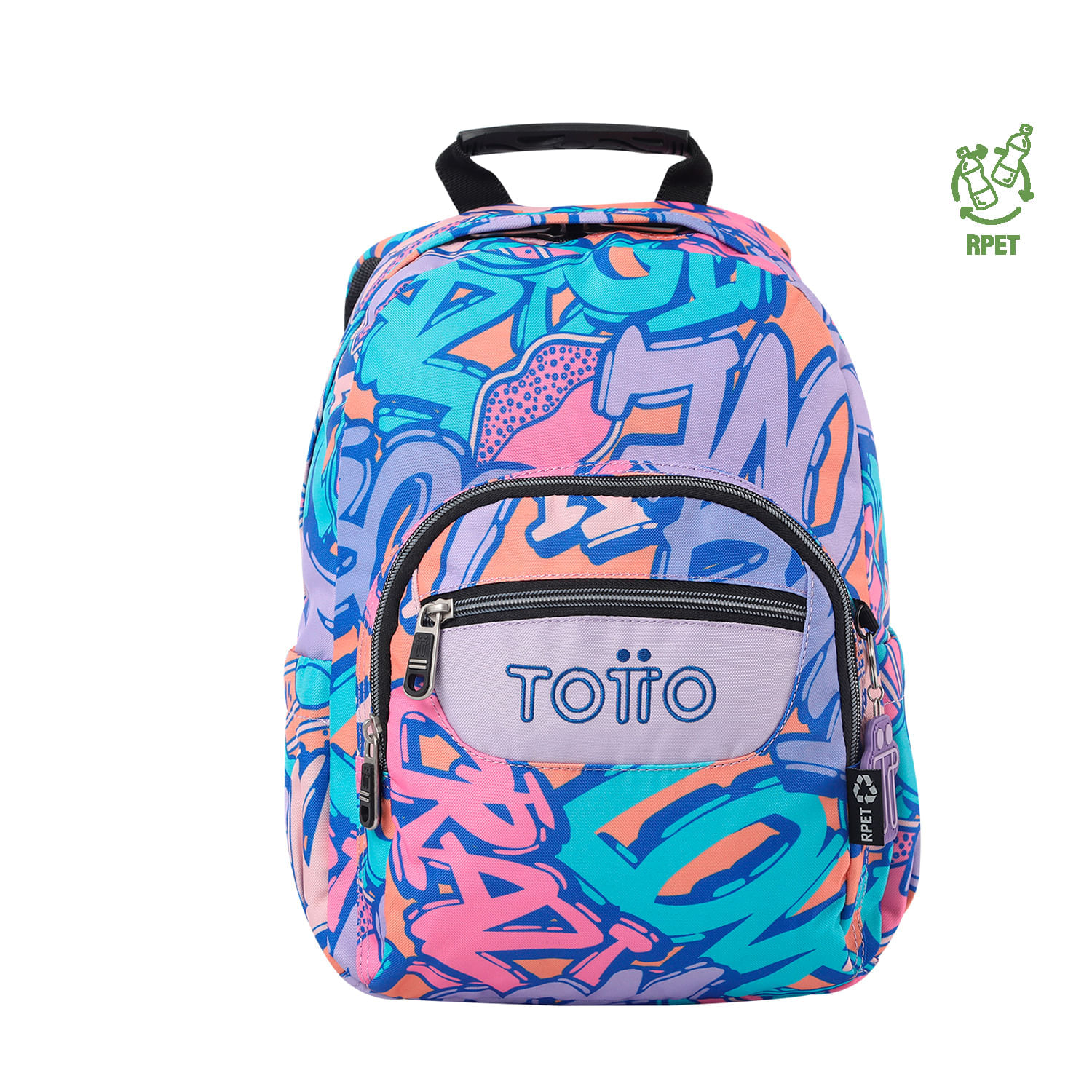 Mochila Totto Negra Mochila Escolar Totto Tempera Porta Tablet