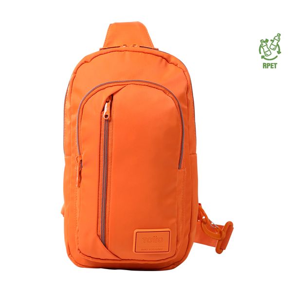 Bolso Manos Libres Hombre Crossover Tracer Pequeno Naranja