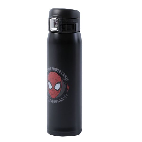 Termo Marvel Spiderman Negro