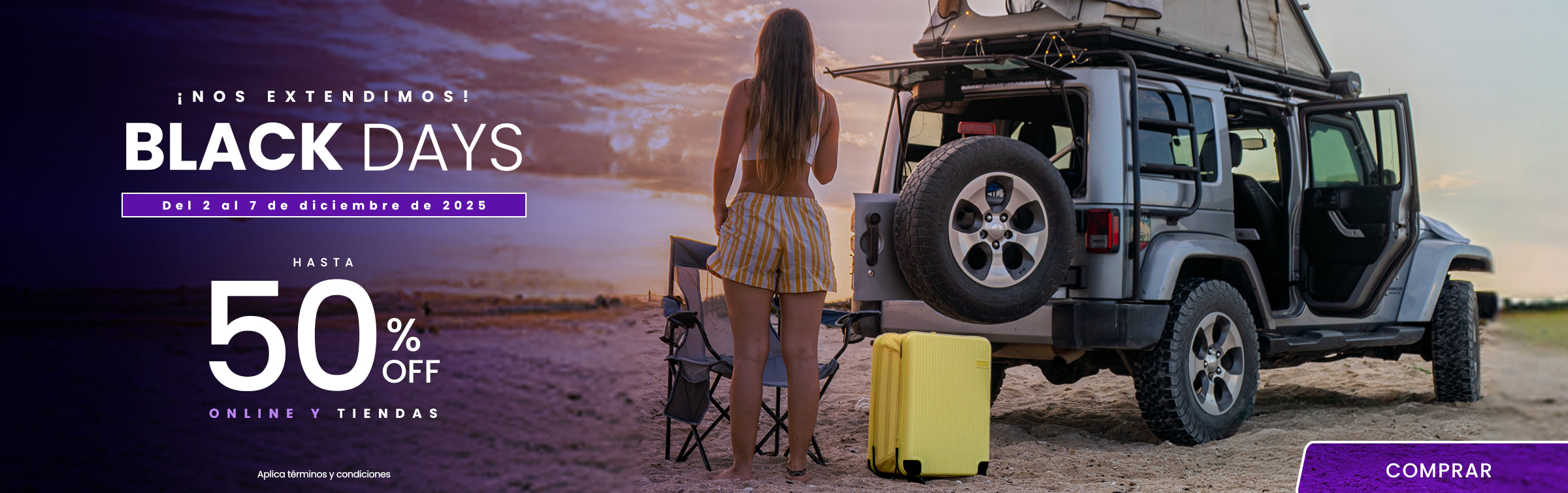 BLACK DAYS hasta 50%  | Totto Chile