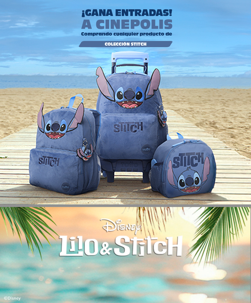 Gana entradas a cinepolis comprando Stitch