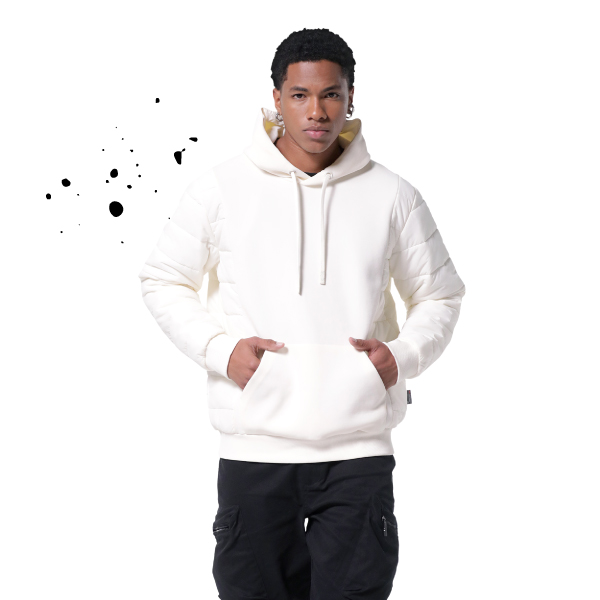 Buzo Unisex Away Blanco S Tejido Premium